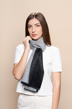 Load image into Gallery viewer, Baby Suri Double Face Reversible Scarf
